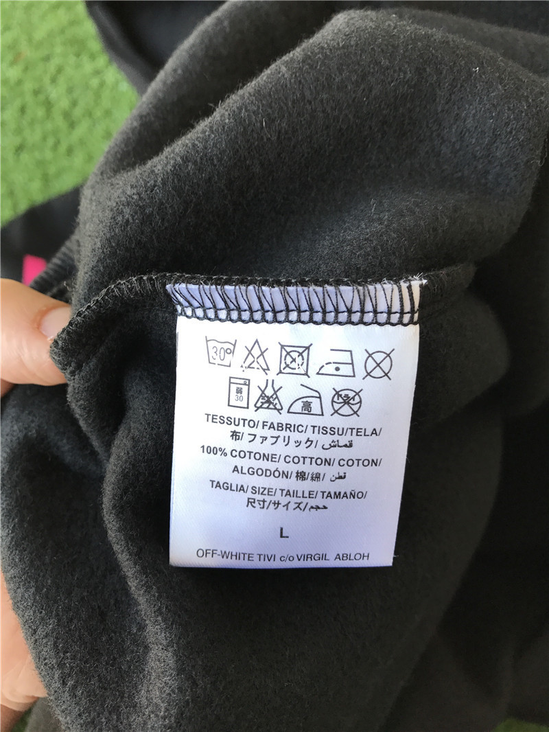 Off White OW Black Hoodie